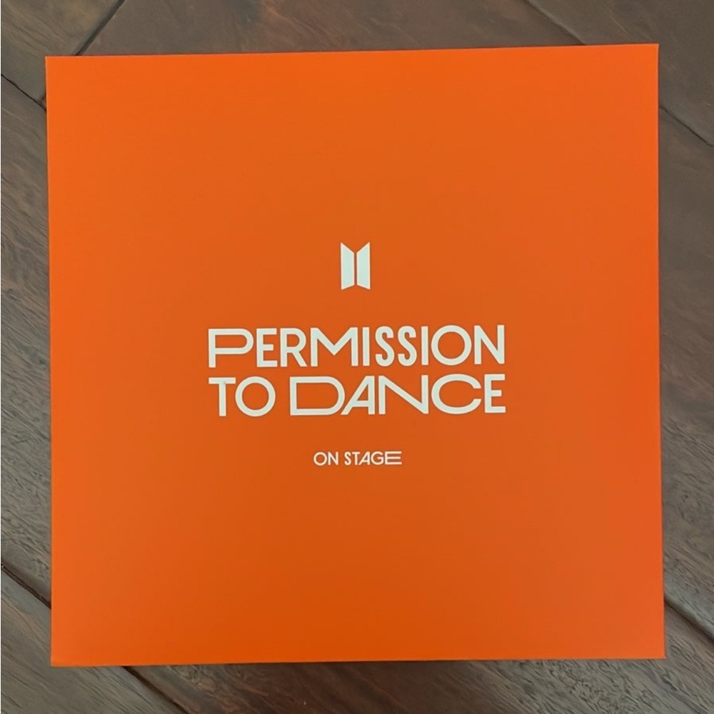 BTS Permission To Dance white diamond scarf